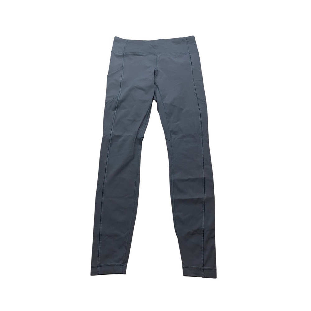Lululemon Speed Up Tight Women Size 6 Navy Blue High Rise Pocket Leggings